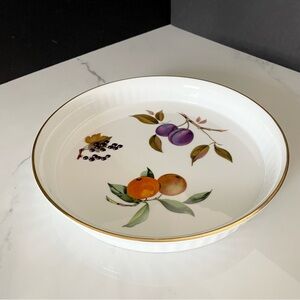 9.75" Quiche Baker Dish - Evesham by Royal Worcester